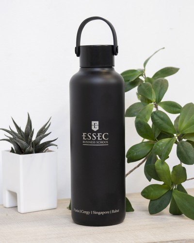 Recycled Steel Water Bottle – 600 ml | ESSEC OFFICIAL STORE